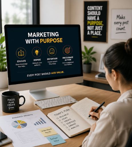 Post Should Have a Purpose: Building a Content Strategy That Delivers Results